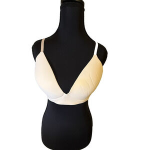 Vince Camuto Bra Size 36C Beige Wireless Lined Adjustable Straps Intimates